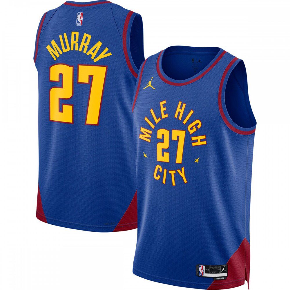 Jamal Murray Denver Nuggets Jordan Brand 2022/23 Statement Edition Swingman Jersey - Blue-Pro Kit Vault | Brand New 26/27 Sports Jerseys